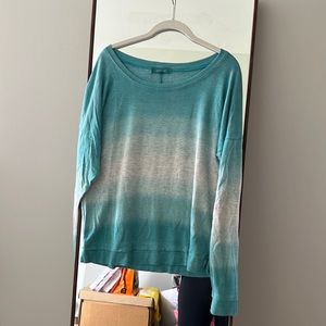 River + Sky ombré dolman pullover